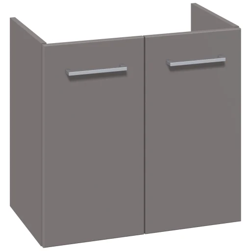Dansani Mido+ servantskap med 2 luker, bredde: 60 cm, grå