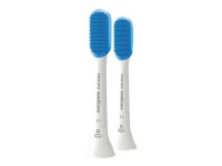 Philips Sonicare TongueCare+ HX8072 - Ekstra tandbørstehoved - til tandbørste - hvid (pakke med 2) - for Sonicare 2 Series 3 Series Sonicare DiamondClean Smart HX9912