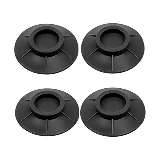 4x Vibrationsdæmpere - Gummifødder til vaskemaskine