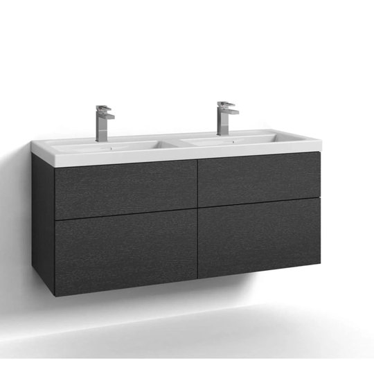 Svedbergs Forma Plan Servantskap 120cm Dobbel / 45cm Svart eik