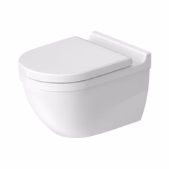 Duravit Starck 3 Vegghengt Toalettpakke - Veggskål og Sete