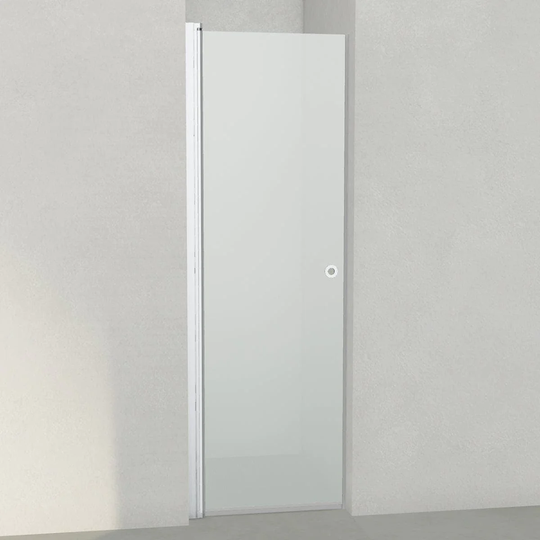 INR Iconic Nordic Rooms Dusjnisje Linc 2 Original Matt Aluminium / 67,5cm Frostet Glass