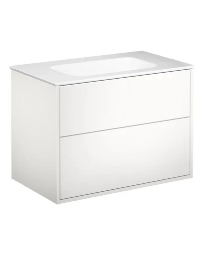 Gustavsberg Artic møbelpakke, 80x46,5 cm, hvit/hvit