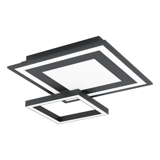 Savatarila-Z Loft 450X450 RGB 1320+1280 lumen, 2700-6500K svart