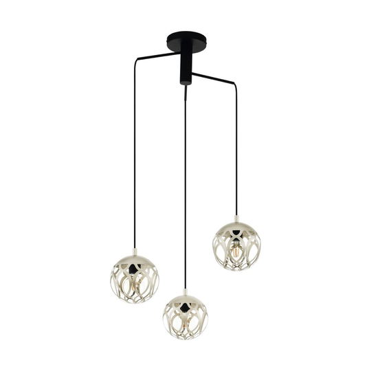 Mirtazza Taklampa 3L Rondell (Sort)