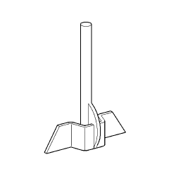 Dal trykkstang universal 350 mm