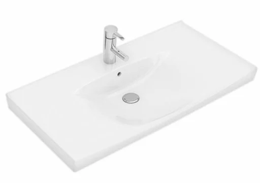 Ifö Spira Servant 92,2x51,4 cm, m/tapphull og overløp