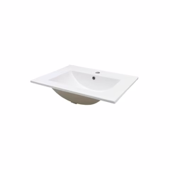 Korsbakken Gala Møbelservant D46,5cm - Heldekkende Porselensservant Hvit / 100cm