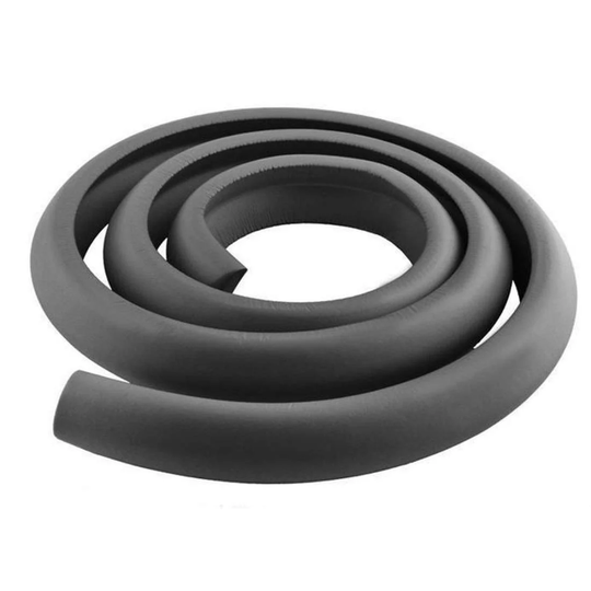 Soft Edge Protection 2 m - Sort