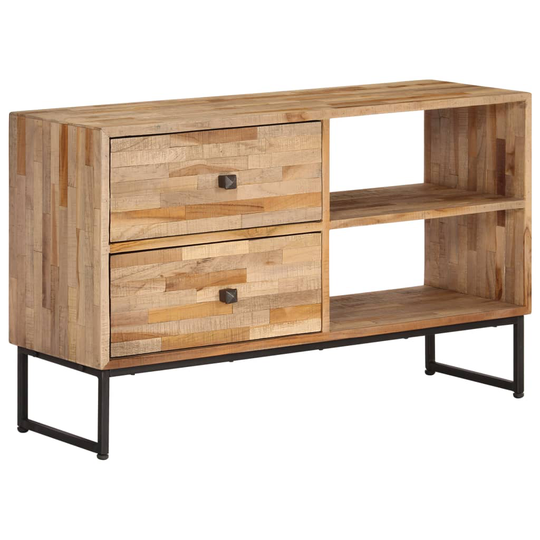 vidaXL tv-skab i genanvendt teaktræ 90 x 30 x 55 cm
