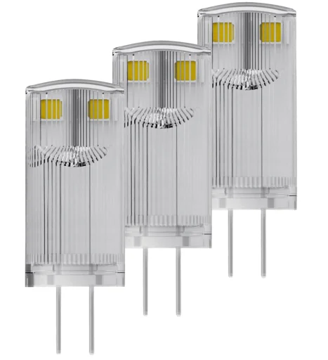 LED BASE Spesial-PIN 0,9W/827 100 lumen (10W) G4 3-pack