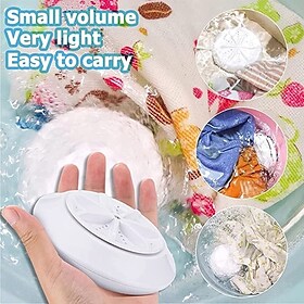 mini ultralyd vaskemaskin bærbar turbo usb drevet fjerner smuss vaskemaskin klær rengjøring vaskemaskin for reise hjem