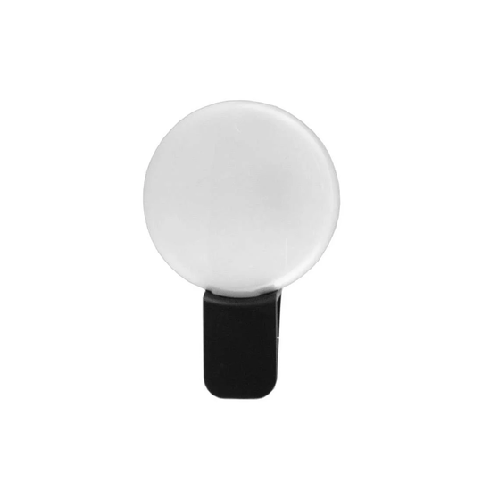 Selfie-lampe til mobil - Sort