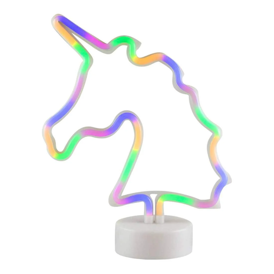LED Neonlampe, Enhjørning