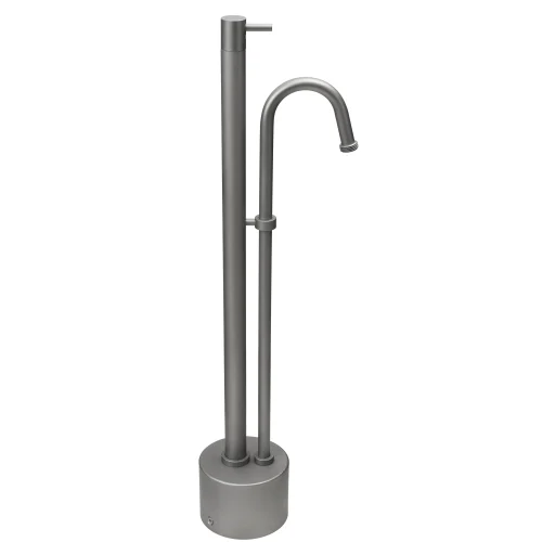 EqiWater Design ½" Parkvannpost 440 mm, Rustfrit Stål