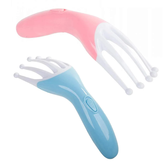 Elektrisk hovedmassager - forskellige farver