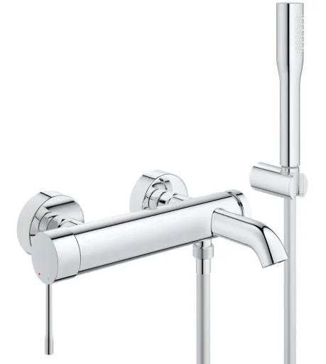 Grohe Essence kar-armatur med hånddusj, krom