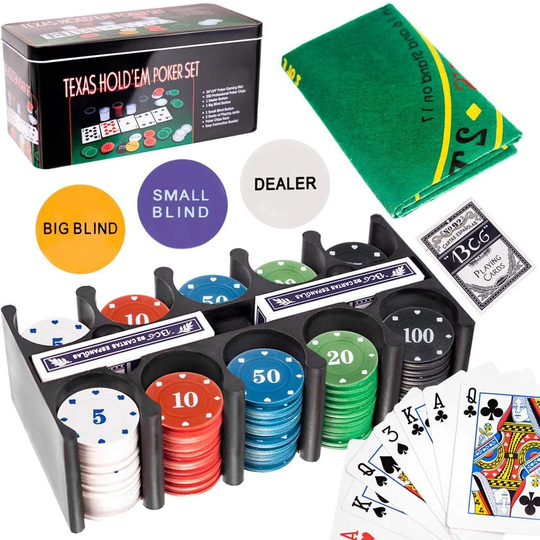 Pokersæt - Texas Holdem