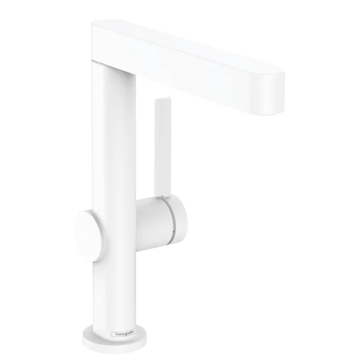 Hansgrohe Finoris 230 servantbatteri, matt hvit