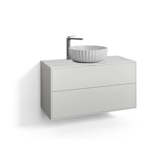 Svedbergs Aura Benkeplate Bad 100cm / Senter