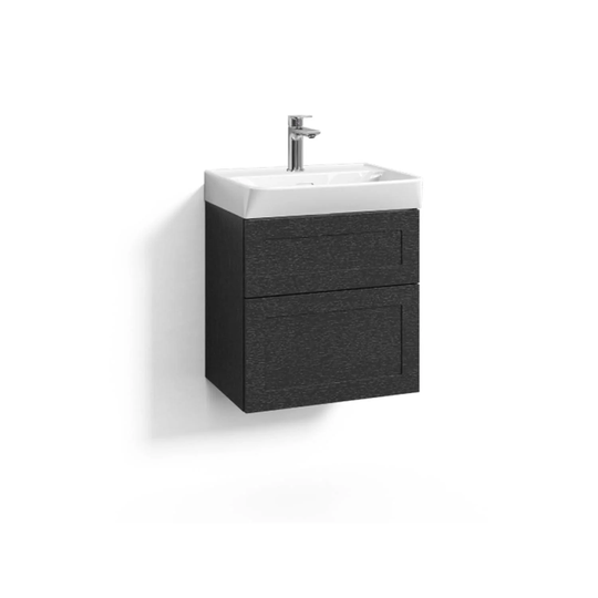Svedbergs Forma Ramme Servantskap 50cm / 35cm Svart eik