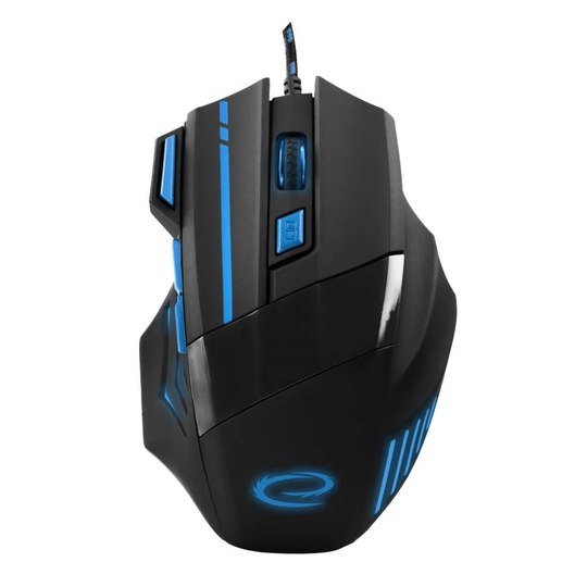 Gamingmus, 7D MX201 WOLF - Blå