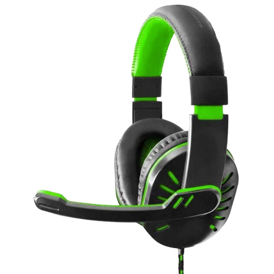 Gaming Headset, Krage - Grøn
