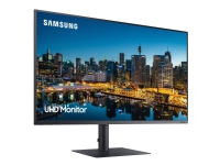 Samsung F32TU870VR - TU87F Series - LED-skærm - 31.5 (32 synlig) - 3840 x 2160 4K @ 60 Hz - VA - 250 cd/m² - 2500:1 - HDR10 - 8 ms - 2xThunderbolt 3, HDMI, DisplayPort - mørkegrå/blå