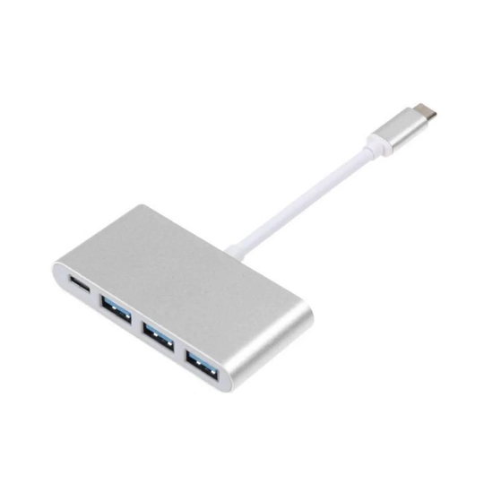USB-C til USB-C og 3x USB-A Adapter