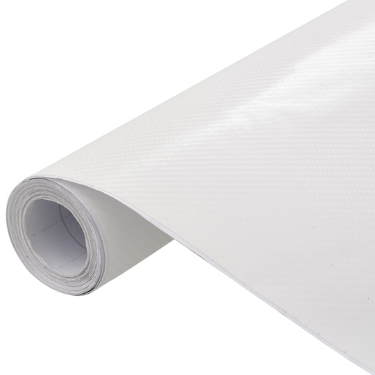 vidaXL bilfolie 100x150 cm 4D hvid