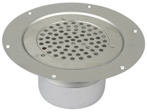 Blücher sluk t/Vinyl/linoleum 110 mm vertikal utløp