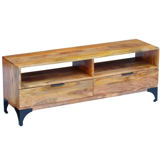 vidaXL TV-bord i mangotræ 120x35x45 cm