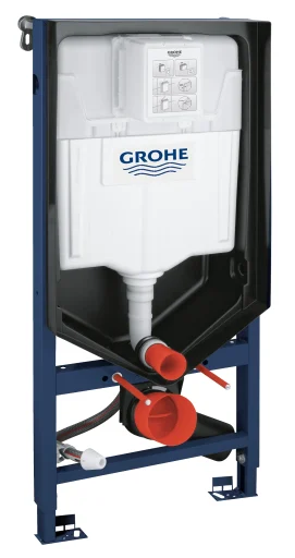 Grohe Rapid SL Innbyggningssistern for veggmontering, 6-9 liter