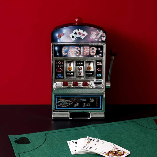 Elektronisk sparegris - Spilleautomat