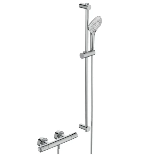 Ideal Standard Ceratherm T100 Idealrain dusjsystem, krom