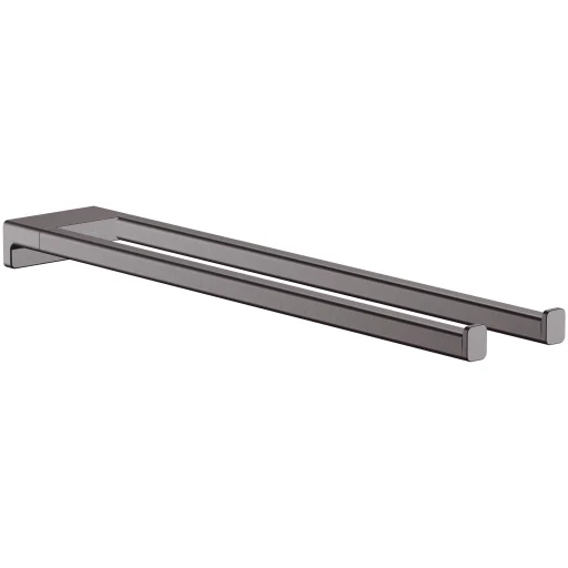 Hansgrohe AddStoris håndkleholder, 445 mm, børstet sort krom