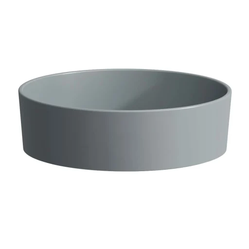 Kartell Laufen Bowle håndvask, Ø42 cm, matt grafitt