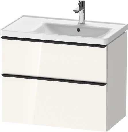 Duravit D-Neo servantskap, 78,4x45,2 cm, høyre, hvit høyglans