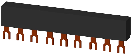 Samleskinneavstand 45mm for 3 brytere, 3RV1915-1BB