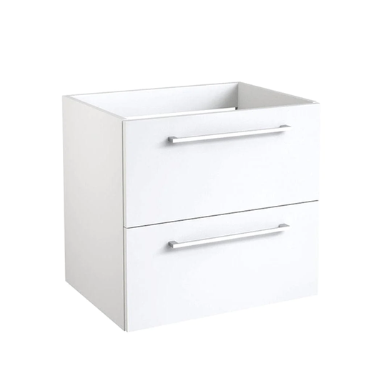 Korsbakken Pine Servantskap Slim 2S Hvit Høyglans / 50cm