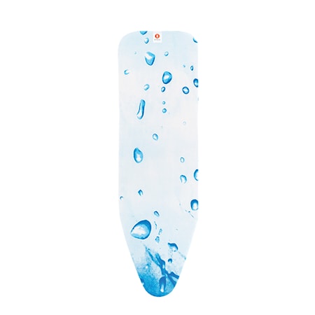 Overtræk Stl B bomuld, 2mm skum 124x38 cm Ice Water