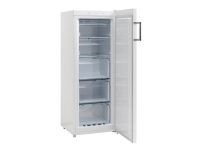 Scandomestic SFS 209 W - Fryser - stående - udendørs - bredde: 54 cm - dybde: 59 cm - højde: 144.3 cm - 166 liter - Klasse F - hvid