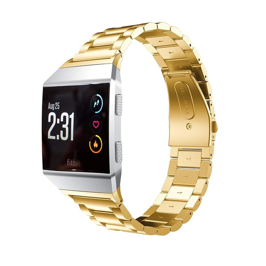 Stainless steel bracelet compatible with Fitbit Ionic