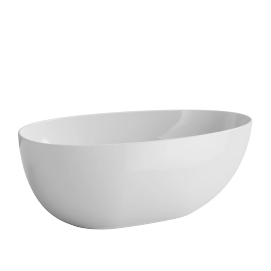 Vikingbad Nørholm Frittstående Badekar 165 Hvit / 165cm