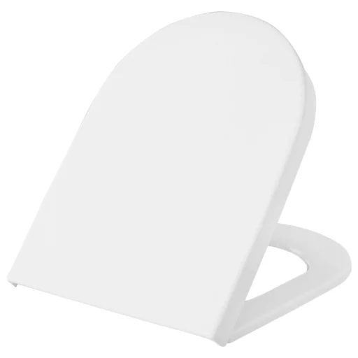 VitrA Nest toalettsete m/soft close & quick release beslag, hvit