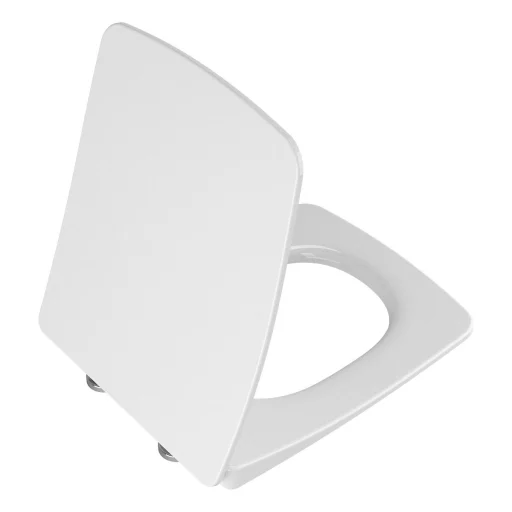 VitrA Metropole Slim toalettsete m/soft close & quick release beslag, hvit