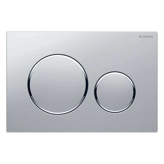 Geberit Sigma 20 Betjeningsplate Matt Krom / (Easy Clean)
