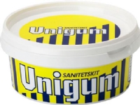 UNIPAK UNIGUM sanitetskit 500g tilslutning af klosetskåle, køkkenafløb, ilægning af stålvaske og bundventiler