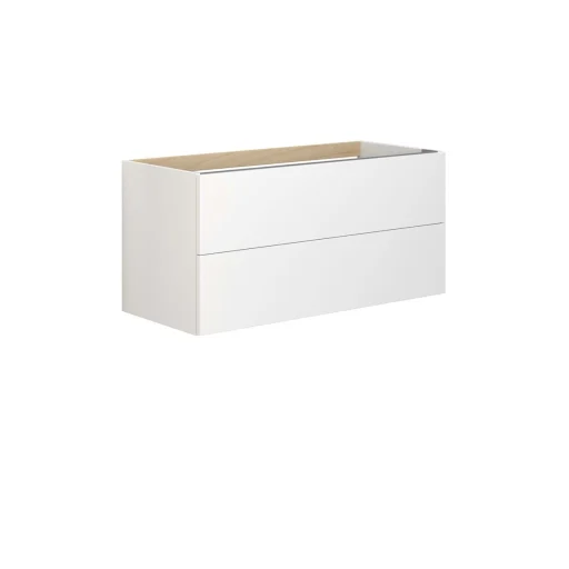 Dansani Inzo skap 2sk 48x100x44 cm, Hvit Høyglans