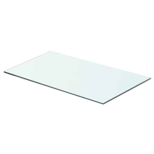 vidaXl hylde glaspanel gennemsigtig 60x30 cm